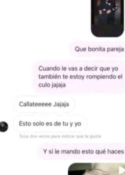 Tetona infiel se filtran sus nudes y chats 11