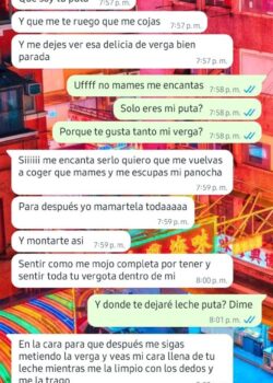 Mi prima karla se pone hot por chat y me la termino cogiendo 4