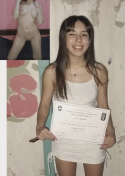 Pendejita de 18 años recien egresada manda fotitos 1