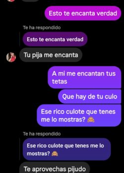 Chat filtrado de Melii putita de ig infiel- P1 3
