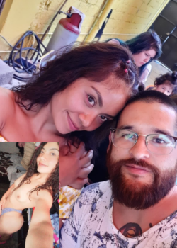 Pendeja trola pareja de un cornudo manda su aporte 14